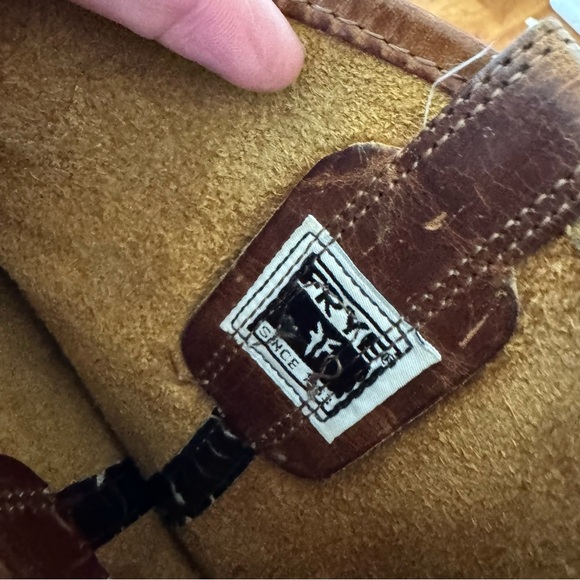 Frye Brown Heeled Boots - Picture 4 of 6